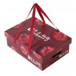 Paperboard Fruit And Vegetable Packaging Boxes With CMYK / Pantone Printing Options for sale