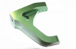 China High Precision Aluminum Machined Parts With Green Blue Yellow Colour Anodize supplier