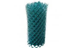 China Knuckle Barbed 6 Ft  9 Gauge Chain Link Fence Rolls PVC Coated supplier