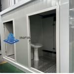 Full Scene Modular Public Toilets Customized Economical Modular Homes Prefabricated for sale