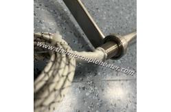 China High Power Flat Tubular Heating Element Oil Heater Side Mounted supplier