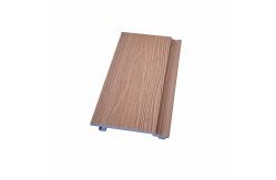 China 155×20 Co-extruded Exterior Outdoor Wall Wpc Fluted Cladding Panel supplier