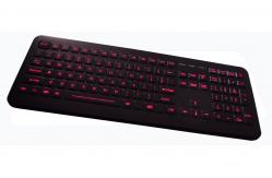 China Backlight dust proof rubber medical keyboard with numeric keys and Functions keys supplier