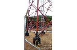 China WiFi Mobile Triangle Steel Monopole Tower Galvanized Self Supporting supplier