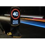 Low Power Consumption Customized Variable Speed Limit Signs 2mm Aluminium Housing for sale
