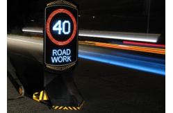 China Low Power Consumption Customized Variable Speed Limit Signs 2mm Aluminium Housing supplier