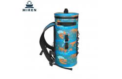 China Customized 29 Cans Camouflage Cooler Backpack For Camping Picnic supplier