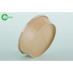 Biodegradable Sturdy Paper Bowls , Single Wall Christmas Disposable Bowls for sale