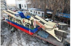 China Easy Operate River Weed Garbage Cleaning Boat supplier