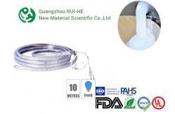 China Serviceable Stopper Translucent Silicone Rubber Good Resistance To Yellow supplier