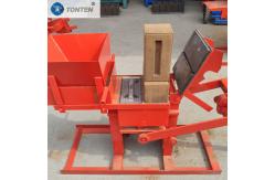 China China Small Manual Concrete Cement Block Brick Making Machine For Sale supplier
