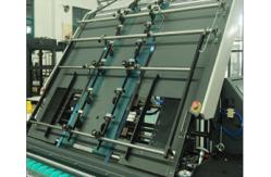 China Fully Automatic Flute Laminating Machine For 350gsm Paper Cardboard PLC Control supplier