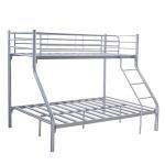 Army Twin Over Full Metal Bunk Bed Frame for sale