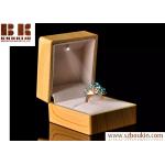 Japan Feature Cheap Wooden Necklace and Hand Jewelry Box with Led light for sale