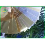 275GSM Cardboard Paper Roll , Aluminum foil Gold / Silver paper Card for Super gift package for sale