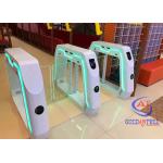 High Speed Optical Face Recognition Turnstiles Anti Crush Swing Gate Turnstile for sale