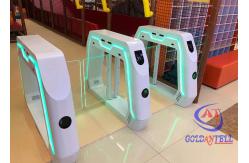 China High Speed Optical Face Recognition Turnstiles Anti Crush Swing Gate Turnstile supplier