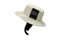 China Foldable Big Brim Plain Boonie Hat Cotton Custom Bucket Hats With String supplier