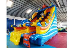China Animals 1000D Inflatable Bounce House Jumping Bouncer Slide supplier