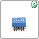 Single Throw Waterproof Electronic Dip Switch 2.54mm Pitch 8 Position 5P Single Pole for sale
