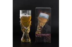 China Customization Crystal Glass Cup Sustainable With Football Shape supplier