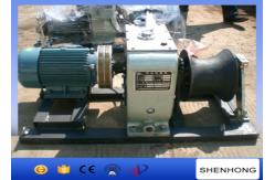 China ISO Electric Cable Pulling Winch / Electric Cable Winch Puller For Tower Erection supplier