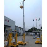 Industrial 6m Hydraulic Lift Aluminum Aerial Work Platform Single Mast