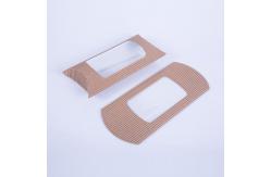 China Microwavable Kraft Paper Toast Bread Packaging Bag With Window supplier