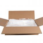 Clear Fanfolded Pre Opened Bags Auto Packaging For Towel Clothes
