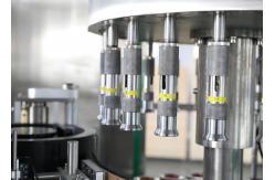China OPP Hot Melt Glue Labeling Machine For Round Bottle , Bottle Labelling Machine supplier