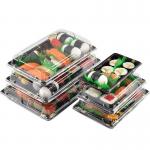Take Away Sushi Container Disposable Sushi Trays Food Container Packaging for sale