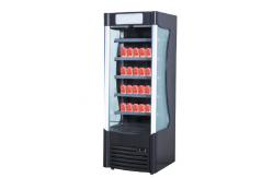 China Mini Beverage Open Display Fridge Open Air Display Refrigerators supplier