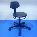 Heavy Duty Industrial Stools PU Foaming Anti Static Lab Chair Ergonomic for sale