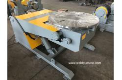 China 1T Pipe Hydraulic Welding Positioner Heavy Load With 1000mm Table Diameter supplier