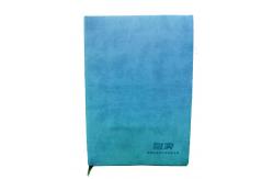 China PU Leather Cover Embossing Custom Notebook Printing With Bookmark String supplier