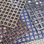 Aluminum Perforated Metal Facade Panels Decorative Curtain Wall Perforated Mesh for sale