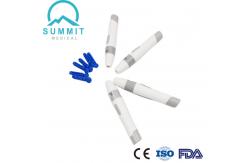 China Painless Lancing Device Blood Lancet Pen With 5 Adjustable Depths supplier