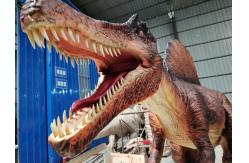 China Giant Predatory Dinosaur Spinosaurus Animatronic For Jurassic Park 3 supplier