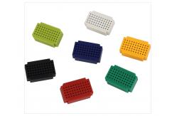 China 55 Tie - Points Solderless Circuit Board , ABS Plastic Solderless Bread Board supplier