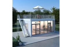 China Custom Folding Container House Compact Structure Container Fold Out House supplier
