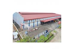 China Prefab Industrial Buildings Steel Portal Frame Structure Prefabricated Warehouse supplier