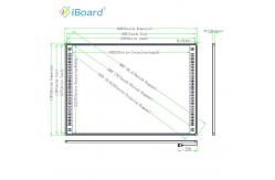 China 82 inch Interactive Whiteboard Smart Board Whiteboard IR Touch Board supplier