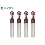 Long Ball Nose End Mill 50 - 150mm Overall Length Solid Carbide End Mill for sale