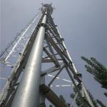 OEM Q420B Steel Tube Mobile Tower Antenna For Telecom for sale