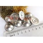 Speed Self Locking Metal Dome Cap Washer For Fixing Insulation Pins for sale