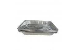 China Environmental Friendly Rectangular 525*325*75 Foil Food Container for Turkey Roaster supplier