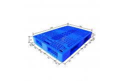 China 4000KG HDPE Heavy Duty Plastic Pallet Recycle Plastic Stacking Pallets supplier