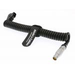 6 pin Female to Anton D-tap Coiled Twist Power Cable for Red Epic Scarlet Camera for sale