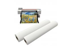 China 420gsm Wide Format Matte Inkjet Cotton Canvas Anti-Cracking Easy-Stretching supplier