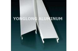 China Machinable Anodized Aluminum Curtain Wall Extrusions , Oval Aluminium Tower Scaffold supplier